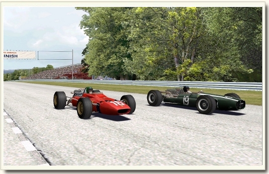 En velocidad punta, Ferrari gana a Cooper.